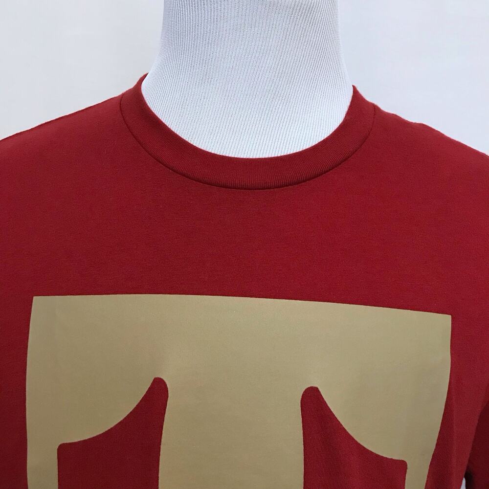True Religion NWT Red Graphic Short Sleeves Shirt Men L - Picture 2 of 10